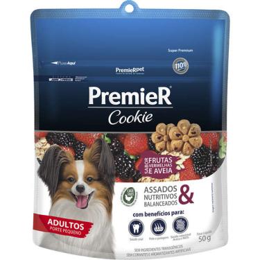 Imagem de Biscoito PremieR Cookie para Cães Adultos Porte Pequeno Sabor Frutas Vermelhas - 50g