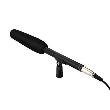 Imagem de EBTOOLS Entrevista de 14 polegadas Microfone mono unidirecional para câmeras DSLR e filmadora adequado para gravação/entrevista/videoconferência/podcast