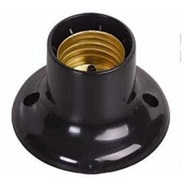 Imagem de 1 Soquete Preto Com Base E27 Bivolt Para Teto