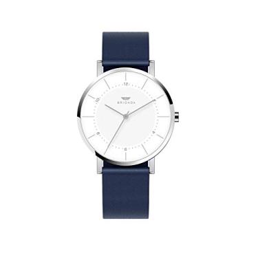 Imagem de Relógio masculino de quartzo simples da Nice Fashion, à prova d'água, minimalista, casual, para negócios, 1-Blue