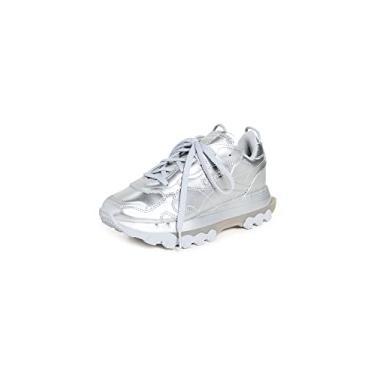 Imagem de Reebok Women's x Cardi B Classic Sneakers, Silver Metallic/Pewter, 7 Medium US