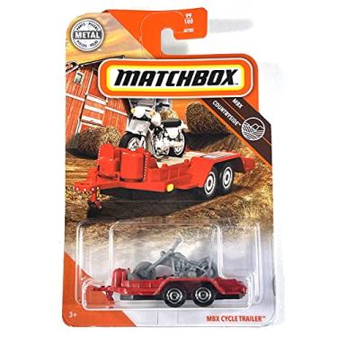 Imagem de Matchbox 2021 - Reboque de Ciclo MBX [Vermelho] [Variação do Chopper] MBX Campo 99/100