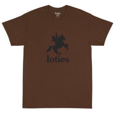 Imagem de Camiseta Loties Club Marrom