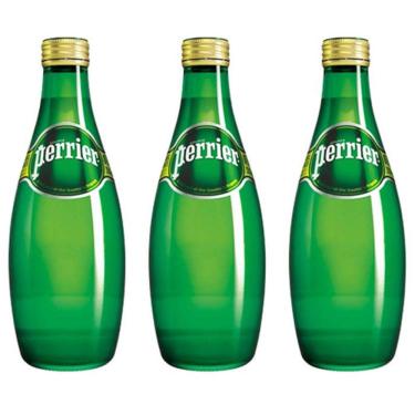 Imagem de Água Mineral Perrier Gaseificada 330ml 03 Unidades