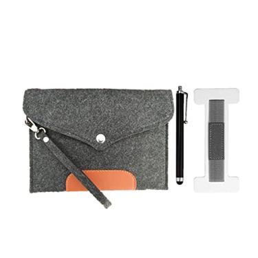 Imagem de Capa protetora de feltro para Kindle 11 Geração 2022, capa de feltro com alça de mão portátil com caneta - para Kindle 10 de 6 polegadas, Kindle Paperwhite 5ª e 6ª e 7ª geração 10ª utilização