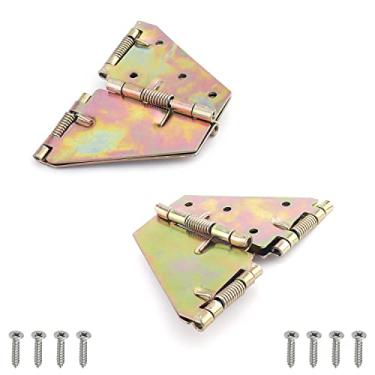 Imagem de Suporte de dobradiça de folha dobrável MroMax em formato de borboleta de metal para mesa redonda, 1 peça/2 peças/4 peças, MRO190803S-0002, small, 2pcs