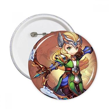 Imagem de Lindo jogo de desenho animado fantasia Dungeons alfinetes redondos crachá botão decoração roupas presente 5 peças