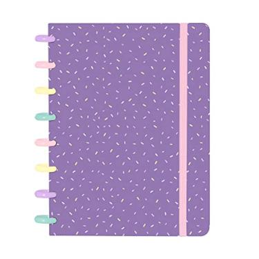 Imagem de Caderno Disco IsCool Inteligente A5 Candy Doce Roxo