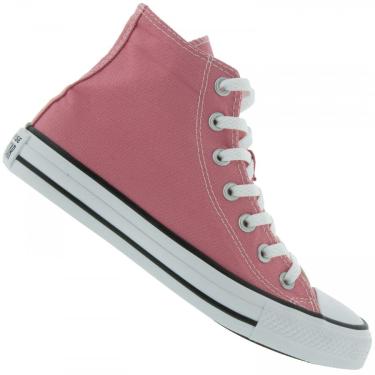 netshoes tenis all star feminino cano longo