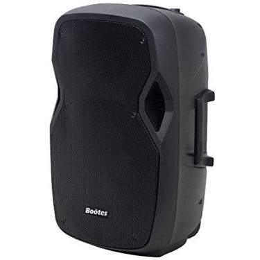 Imagem de Caixa de som ativa Boötes BDA-1515, Bluetooth, Rádio FM, Função passa pasta, saída para caixa passiva, Suporte Tripé - 420W MUS, 15" + Dti