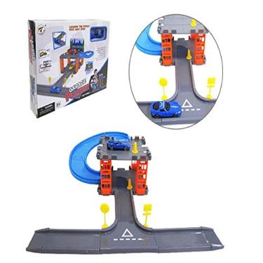 Imagem de Pista de Carrinho Garagem Radical C/ 1 Carro Diversão 40cm