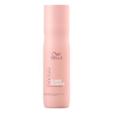 Imagem de Shampoo Wella Professionals Invigo Blonde Recharge Color Refreshing Coll Blonde com 250ml 250ml