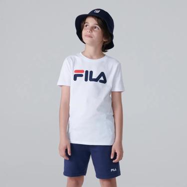 Imagem de Infantil - Camiseta Fila Letter Premium Junior  unissex