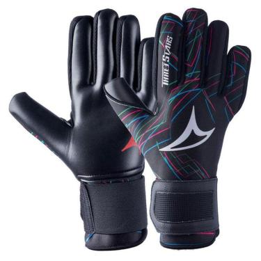 Imagem de Luva Goleiro HIGH pto - Three Stars