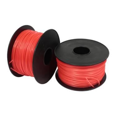 Imagem de Fio De Nylon Redondo 2,7mm Laranja Para Roçadeira 2kg