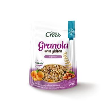 Imagem de Granola Especial com Aveia Sem Glúten 200g - Cereal Crock