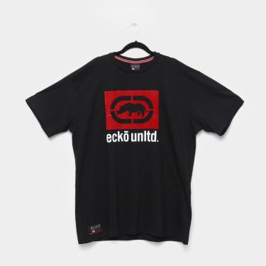 Imagem de Camiseta Plus Size Ecko Básica Estampada Masculina-Masculino