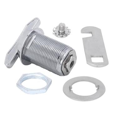 Imagem de Fechadura de Came de Liga de Zinco, Sem Necessidade de Chaves, Parafuso Estrela Anti-solto, para Porta de Armário, Caixa de Ferramentas, Estilo Moderno