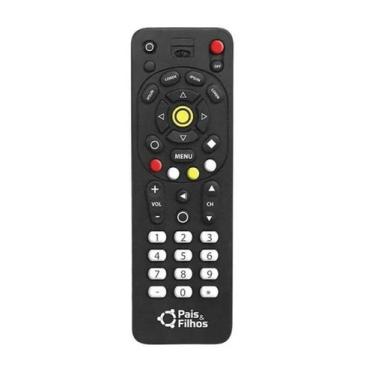 Imagem de Mordedor Meu Controle Preto - Pais e Filhos