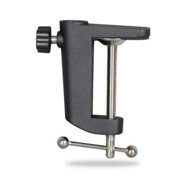 Imagem de Base/Morsa P/Pedestal/Braço Articulado,Alumínio,Abertura 6Cm - Aj Som 