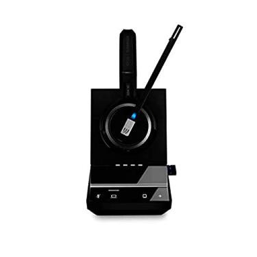 Imagem de Sennheiser SDW 5064 (507012) – Fone de ouvido DECT sem fio dupla face (Binaural) para conexão de softphone/PC e telefone celular, microfone duplo com cancelamento de ruído, preto