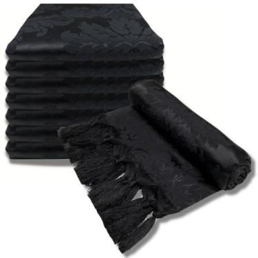 Imagem de Manta Xale Para Sofá Decorativa Jacquard Medalhão Dupla Face - MUMUDEC