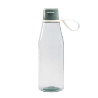 Imagem de Garrafa De Aguá Fitness Tampa Abre Fácil 530ml Plasútil, Transparente