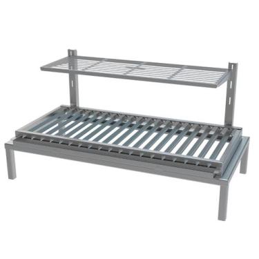 Imagem de Parrilla Para Alvenaria 68X34 com Grelha Argentina - CWD