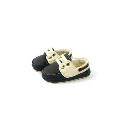 Imagem de Sapatinho infantil recem nascido mocassim bebe tenis macio confortavel