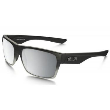 Imagem de Óculos de Sol Oakley Masculino OO9189-30 Two Face, Preto
