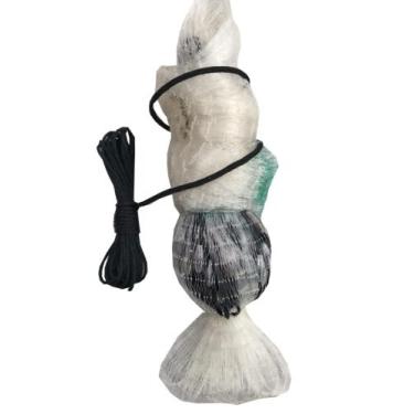 Imagem de Tarrafa Pra Lambari camarao e todos Peixe Pequeno 20 Mts De Roda Alt 2