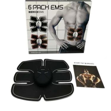 Imagem de Cinta Abdominal Eletrica Muscular 6 Pack Ems Tonificador (34940/mc4074