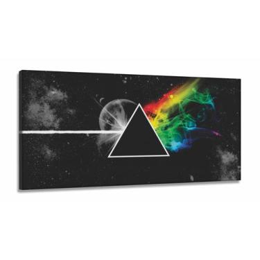 Imagem de Quadro Pink Floyd Rock Dark Side Special em Tecido Canvas 130x60 - Wal