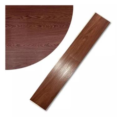 Imagem de Piso Vinilico Autocolante 36 Réguas Madeira Escura 5m² - Colaí Adesivo