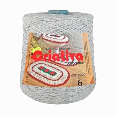 Imagem de Barbante Para Crochê Criativa 1Kg N.º 6 - Criativa Utilidades, 319 Cin