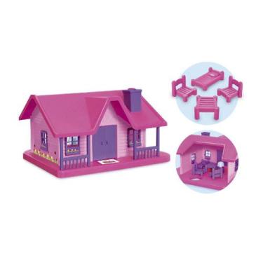 Imagem de Brinquedo Bella Casinha com Acessórios Usual Brinquedos