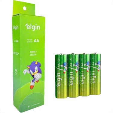 Imagem de Pilha Elgin Alcalina Aa Pequena Com 24 Pecas - 82347