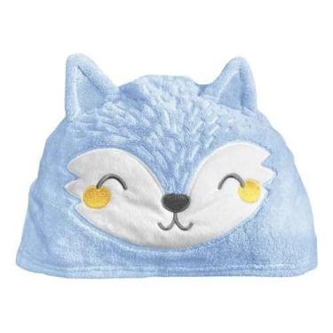 Imagem de Toalha Bebe  Power Sec Animada Raposa - LAÇO BEBE, Azul
