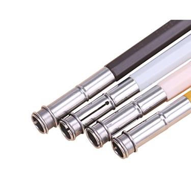 Imagem de Sipliv Extensor de lápis de cabeça dupla para lápis de esboço e carvão, conjunto de 6 peças