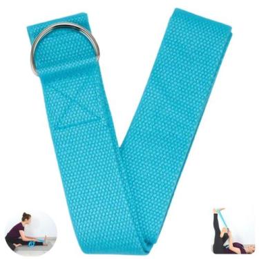 Imagem de Faixa Fita Cinto Yoga Strap Alongamento Pilates Fisioterapia - cintoyo