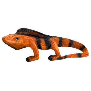 Imagem de Estatua em Resina Lagarto Camaleão Iguana Grande 38cm - LZ Decorações,