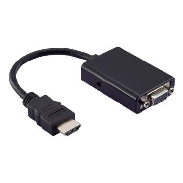 Imagem de Cabo De Vídeo Hdmi Macho Para Vga Femea Wmca-Hdm/Vga - MYMAX