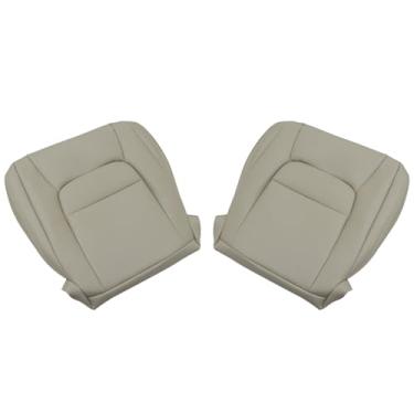 Imagem de SecosAutoparts Capas de assento de substituição da parte inferior do lado do motorista e do passageiro caramelo compatível com Toyota Land Cruiser 2008 2009 2010 2011 2012 2013 2014 2015 2016 2017