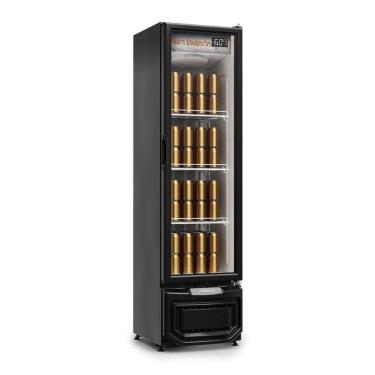 Imagem de Refrigerador Vertical Cervejeira Porta de Vidro 230 Litros 220v Frost Free GCB-23EV/PR Gelopar