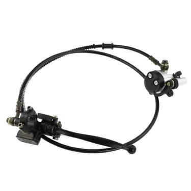 Imagem de PRO BAT Conjunto de pinça de cilindro mestre de freio hidráulico a disco dianteiro, DHBS017