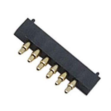 Imagem de Pacote com 5 conectores de bateria para leitor de códigos de barras Motorola Symbol MC3000 MC3190 MC70 MC75 6 pinos