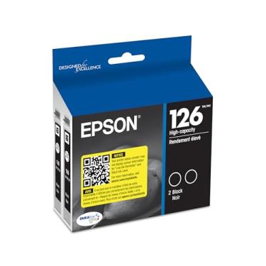 Imagem de Epson T126120-D2 DURABrite Tinta de cartucho de alta capacidade ultra preta