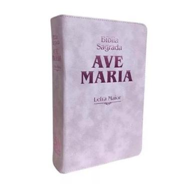 Imagem de Livro - Bíblia Letra Maior Zíper Strike - Rosa