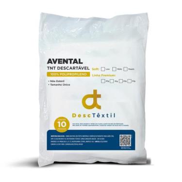 Imagem de Avental TNT descartável 40g c/10  Desctextil Industria com mais de 5 a