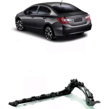Imagem de Guia Parachoque Traseiro New Civic 2012 13 A 2016 Esquerdo - 5259374